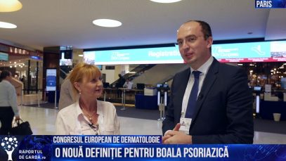 #EADV2018. Contravizita: Prof. Dr. Maria Rotaru și Dr. Marius Geantă: Psoriazis și dermatită atopică