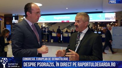 #EADV2018. Contravizită: Prof. Dr. Remus Orăsan și Dr. Marius Geantă – tratamentul psoriazisului