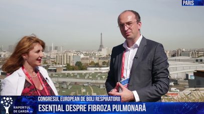 #ERS2018. Contravizita: Dr. Milena Man și Dr. Marius Geantă – diagnostic fibroza pulmonară idiopatică