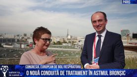 #ERS2018. Contravizita: Prof. Dr. Ruxandra Ulmeanu și Dr. Marius Geantă – tratament astmul bronșic