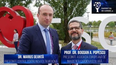 #ESC2018. Contravizită: Prof. Bogdan Popescu și Dr. Marius Geantă – imagistica cardiovasculară
