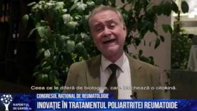 Congresul Național de Reumatologie. Prof. Dr. Robert Moots: Inovația în poliartrita reumatoidă