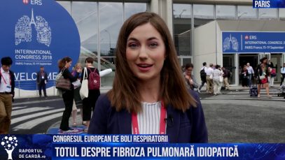 #ERS2018. Jurnalul Raportul de Gardă: Totul despre fibroza pulmonară idiopatică