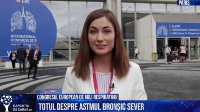 #ERS2018. Jurnalul Raportul de Gardă: Totul despre astmul bronșic sever