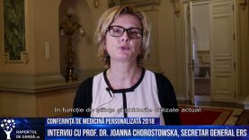INTERVIU. Prof. Dr. Joanna Chorostowska, Secretar General al ERS: biomarkerii în cancerul pulmonar
