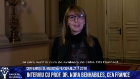 INTERVIU. Prof. Dr. Nora Benhabiles, CEA France: despre IT Future of Cancer Treatment