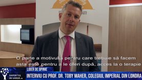 INTERVIU. Prof. Dr. Toby Maher: Fibroza pulmonară idiopatică – tratament și diagnostic