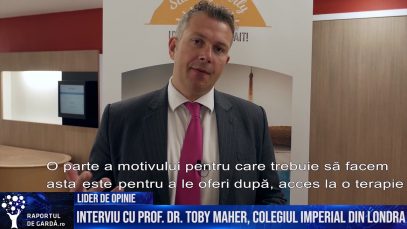 INTERVIU. Prof. Dr. Toby Maher: Fibroza pulmonară idiopatică – tratament și diagnostic
