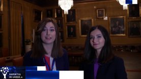 #SăptămânaNobel2018. Maria Corbu și Adriana Boată – Conferința laureaților Nobel pentru Fizică 2018