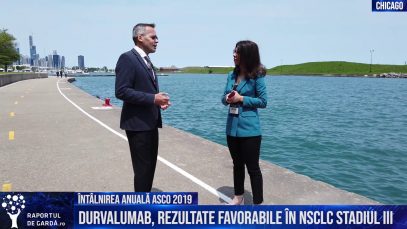 #ASCO19. Conf. Dr. Şerban Negru: Noi opțiuni în cancerul de prostată. Cancer pulmonar: pembrolizumab