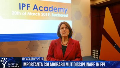 IPF Academy 2019. INTERVIU: Dr. Monika Eichinger: Importanța colaborării pentru diagnosticul FPI