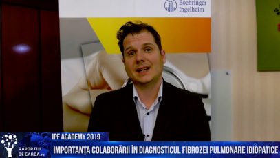 IPF Academy 2019. INTERVIU: Dr. Radu Crișan Dabija: Importanța colaborării pentru diagnosticul FPI