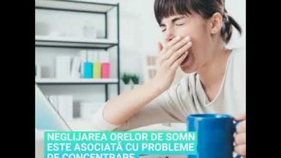 #SanatateaIn60Secunde: Importanța somnului pentru un stil de viață sănătos
